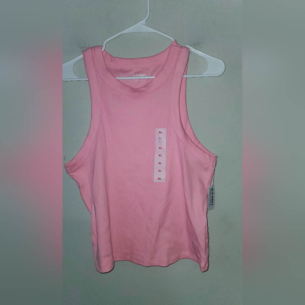 Old Navy Light Pink Sleeveless Top